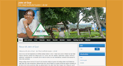 Desktop Screenshot of johnofgodhealingresor.se